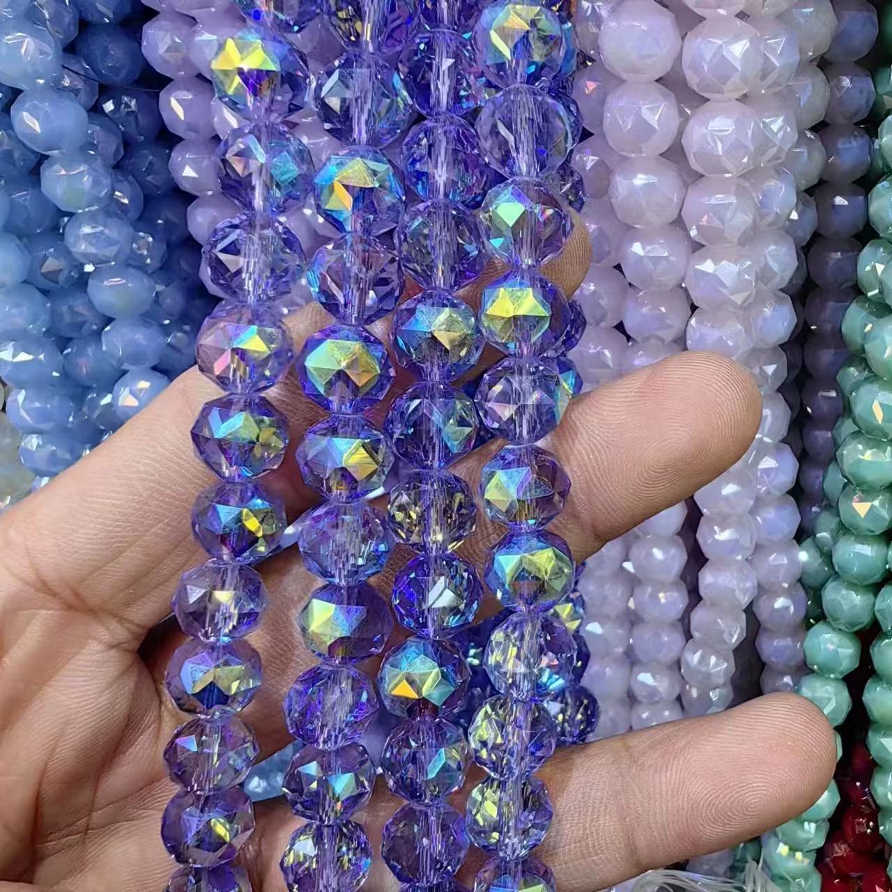 AriDIY Shining Crystal Glass Beads (Mix Hundreds Shapes) -A4🔥Pendant Charm Game🔥