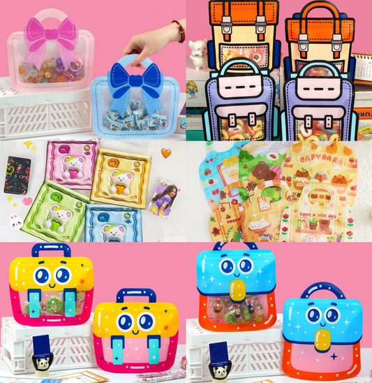 AriDIY Cute cartoon packing bag 777