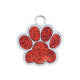 AriDIY Dog Footprint Pet Pendant-A32（Rainbow）