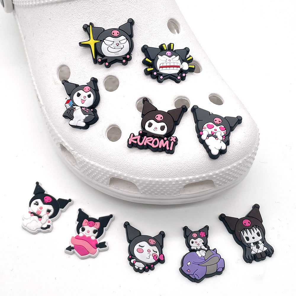 AriDIY Mixed Cartoon Crocs Buckle-A56(4pcs/bag)-Open by yourself not open in live
