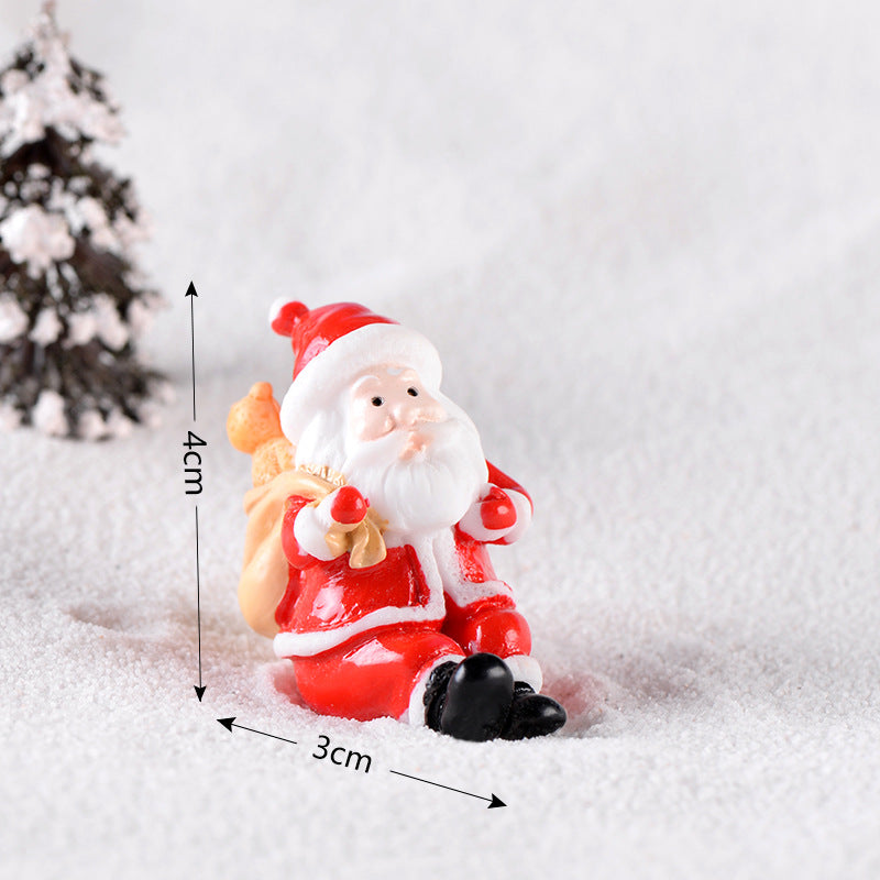 NEW HOT SALE Happy Santa Claus Figures-126（Rainbow）