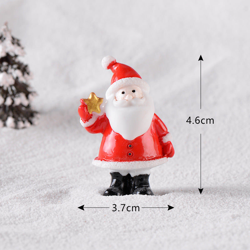 NEW HOT SALE Happy Santa Claus Figures-126（Rainbow）